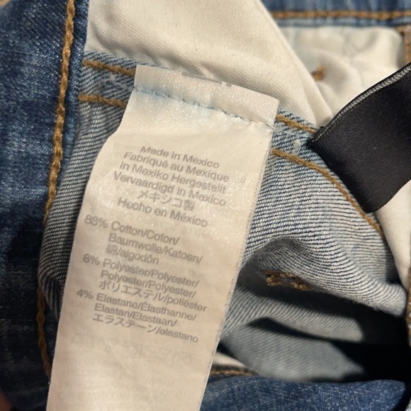 Madewell 10" High-Rise Skinny Jeans: Drop Step-Hem Edition size 25 - Picture 9 of 13